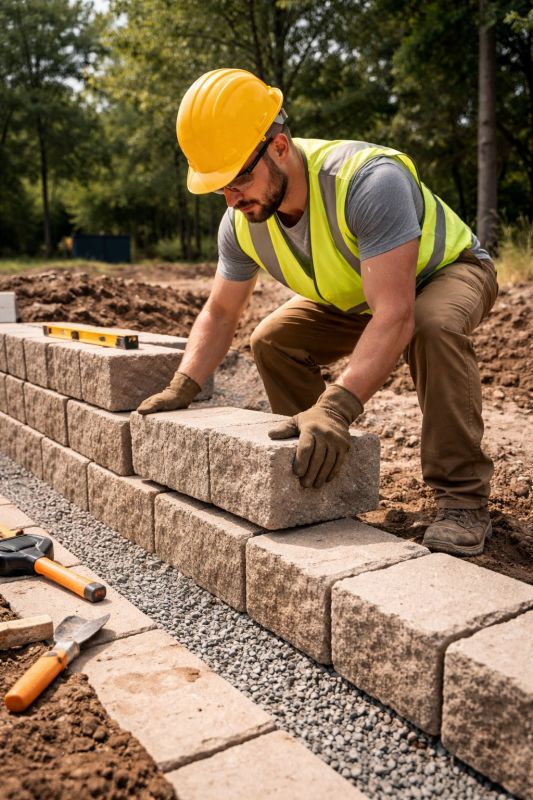 Concrete Blocks Installation in Norwalk, CT