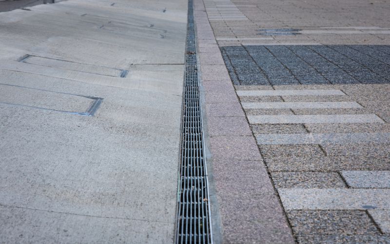 Permeable Paver Surface