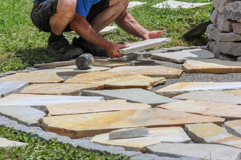 Travertine Paver Installation And Repair